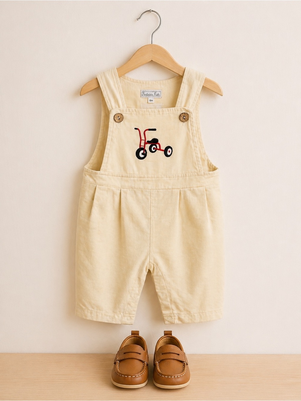 Fantaisie Kids Toddler Overall Shortalls